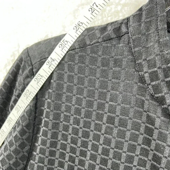 ALEX KIM Womens M Artful Mandarin Collar Jacket Front Embellish Embroidered Boho - Picture 13 of 16